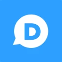 Logo of Disqus