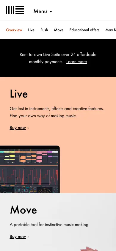 Ableton - Mobile