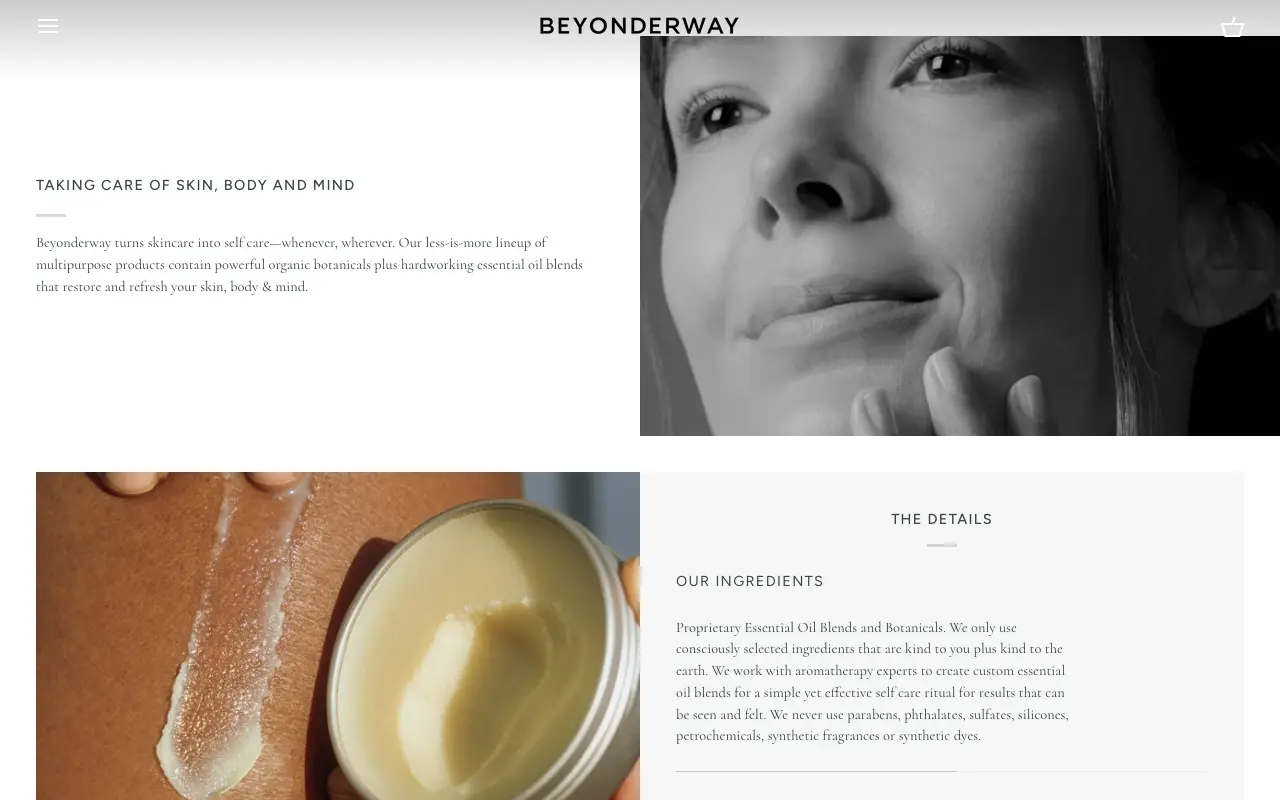 Beyonderway - Homepage