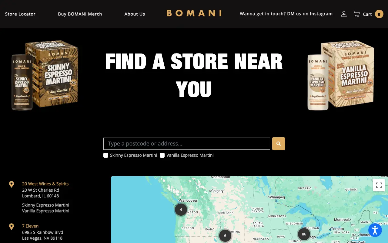 Bomani - Homepage
