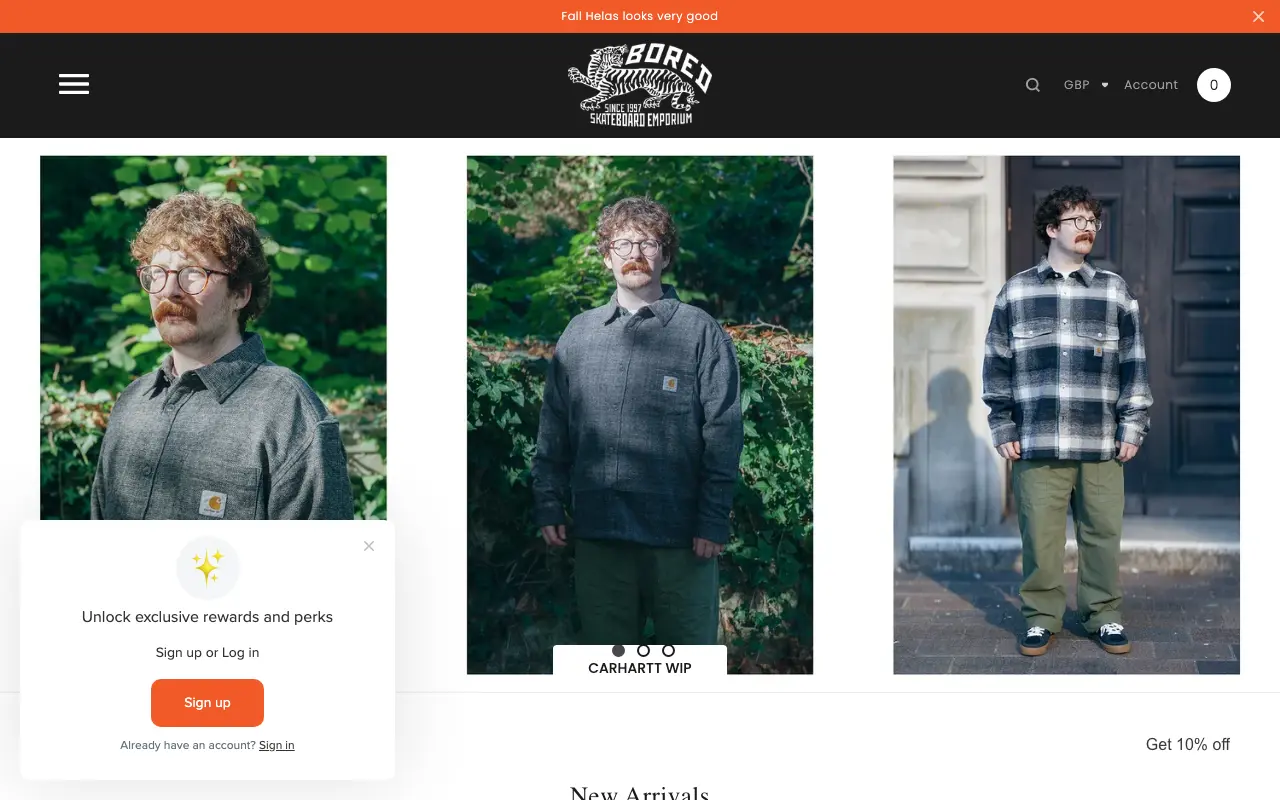 Homepage