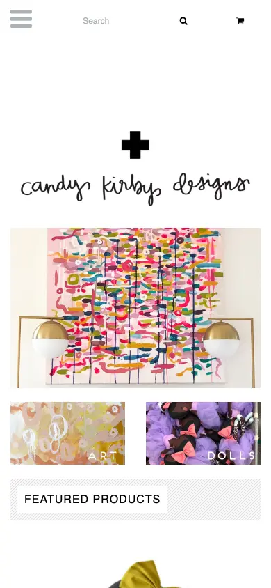 Candy Kirby Designs - Mobile
