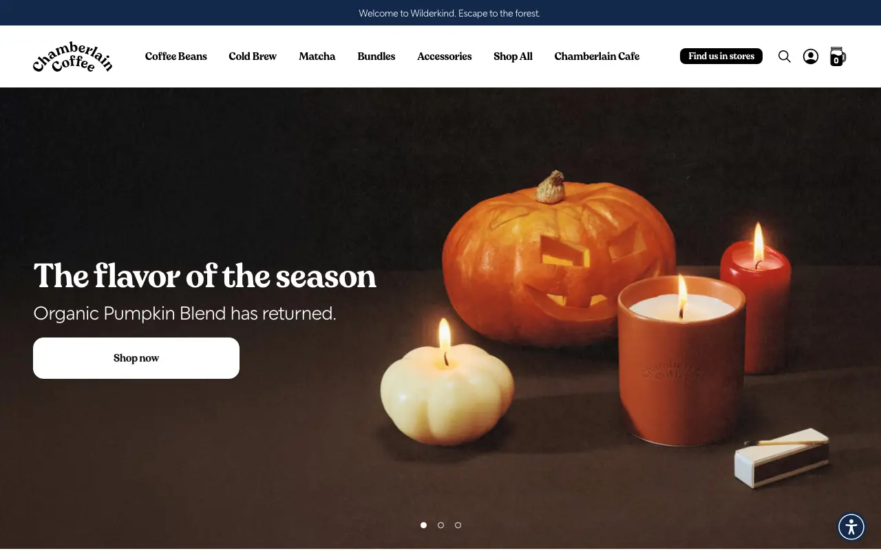 Chamberlain Coffee - Homepage