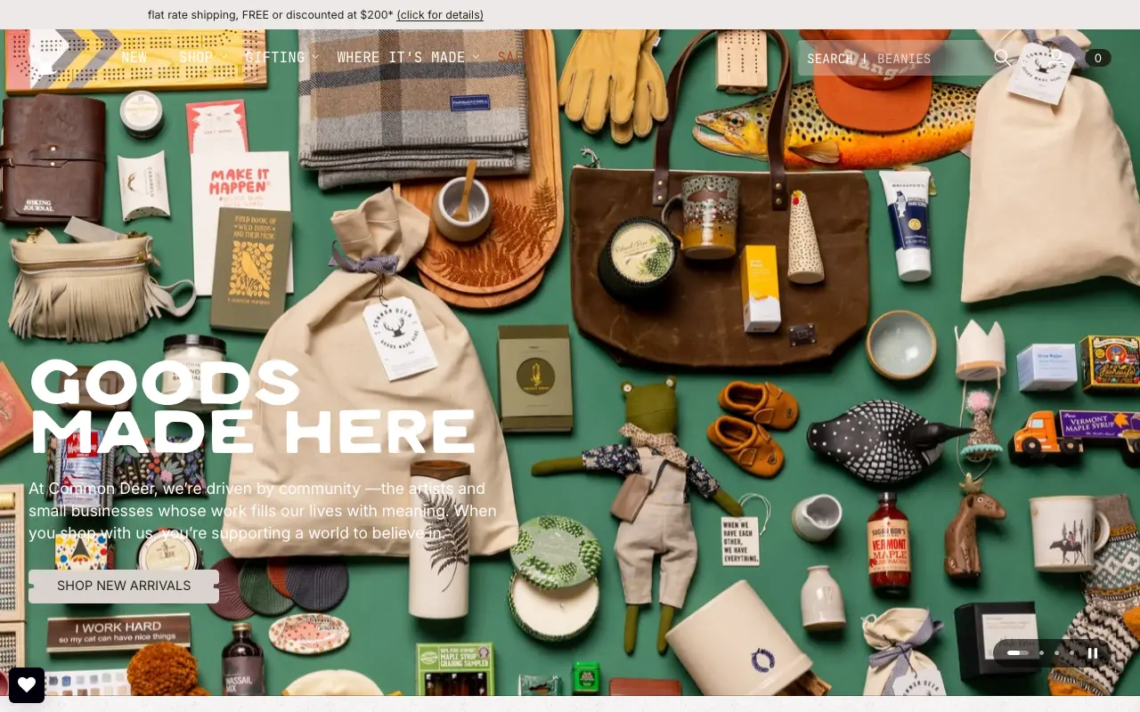 Common Deer - Homepage