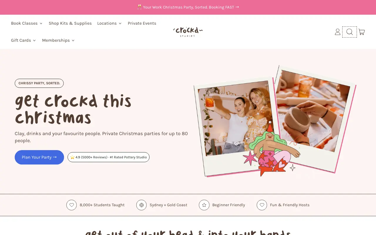 Crockd - Homepage