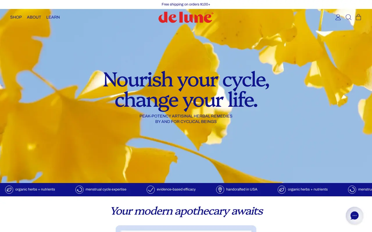 De Lune - Homepage