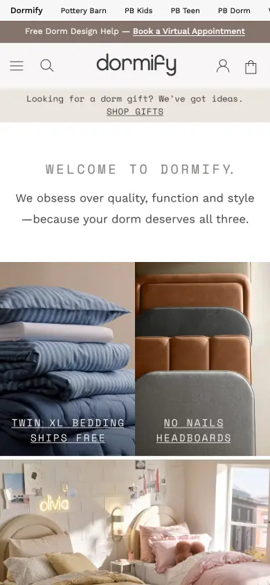 Dormify - Mobile