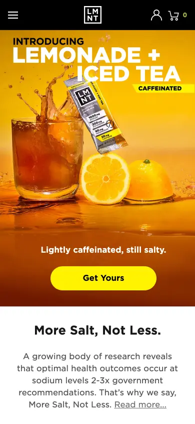 Drink LMNT - Mobile