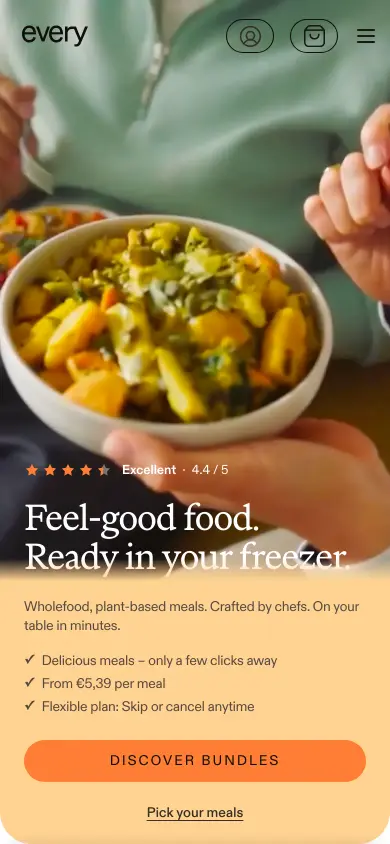 Every-Foods - Mobile