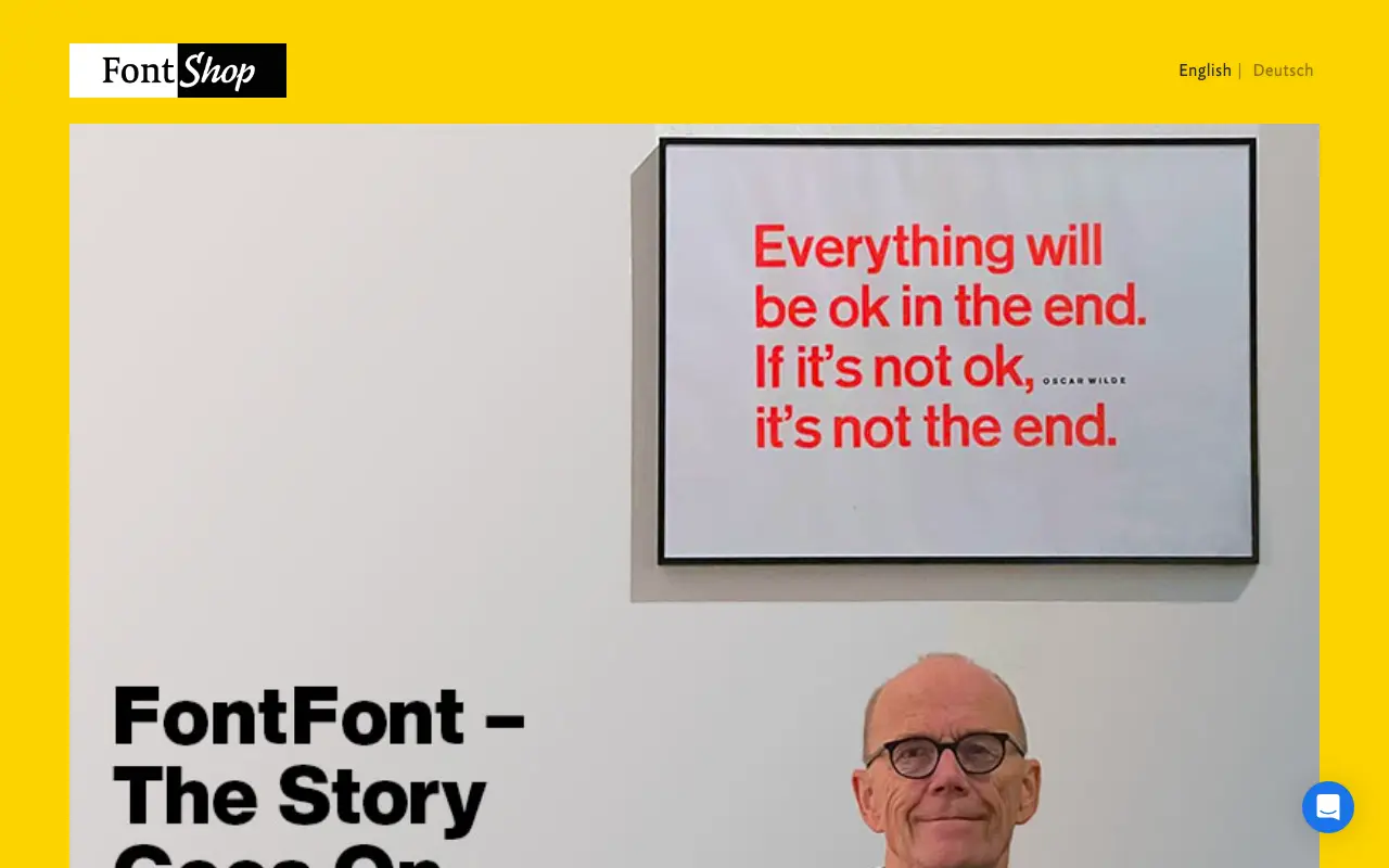 FontShop - Homepage