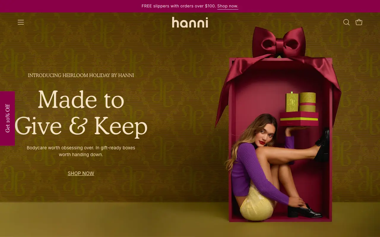 Hanni - Homepage