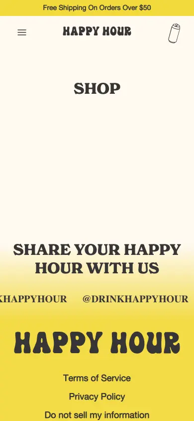 Happy Hour - Mobile