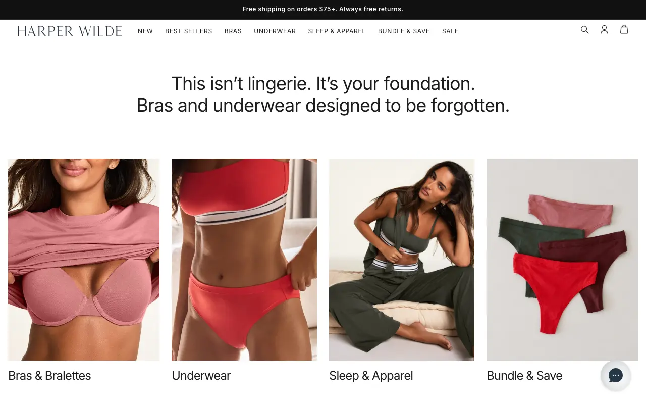 Harper Wilde - Homepage