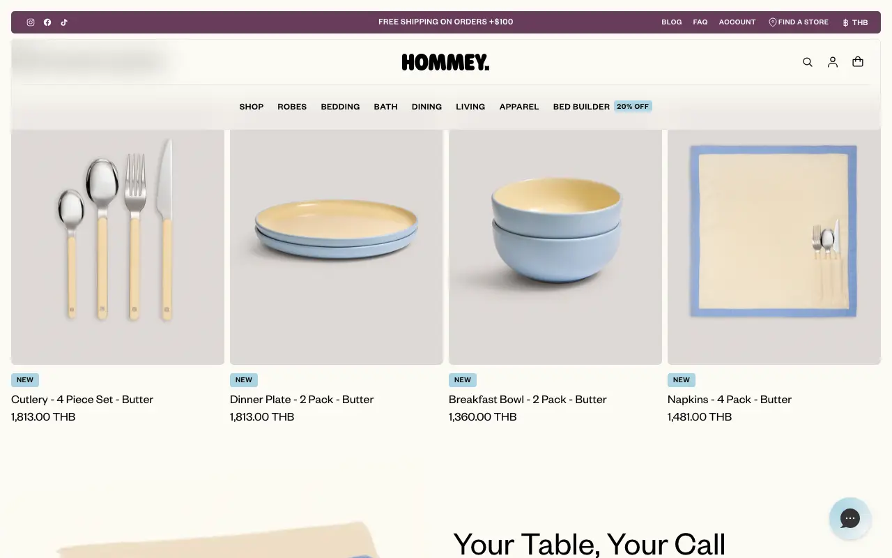 Hommey - Homepage