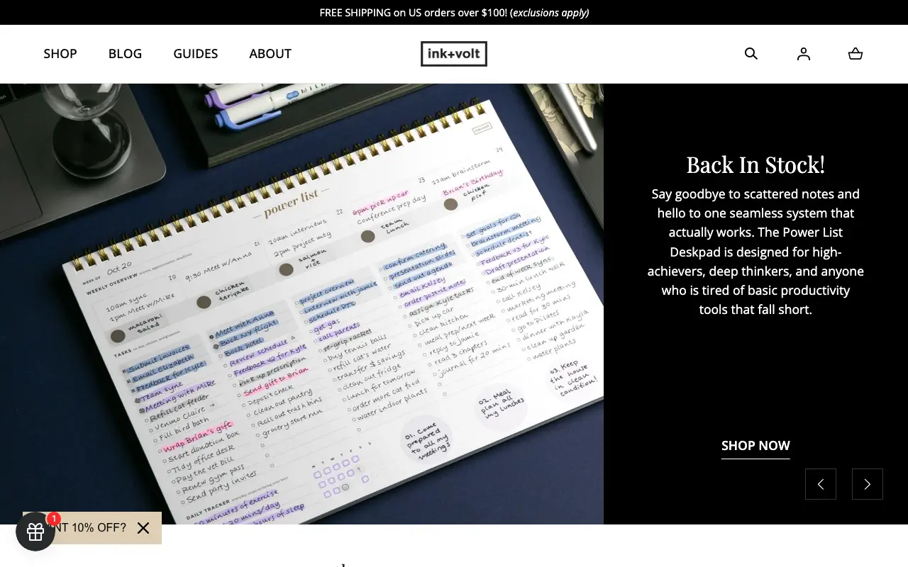 Homepage