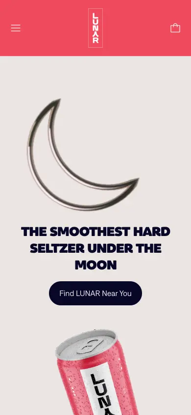 Lunar Hard Seltzer - Mobile