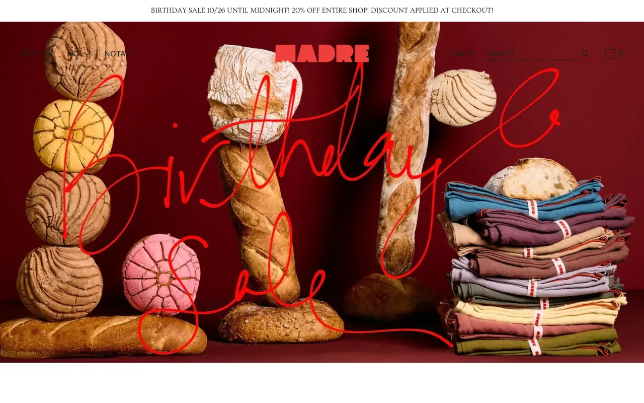Madre - Homepage