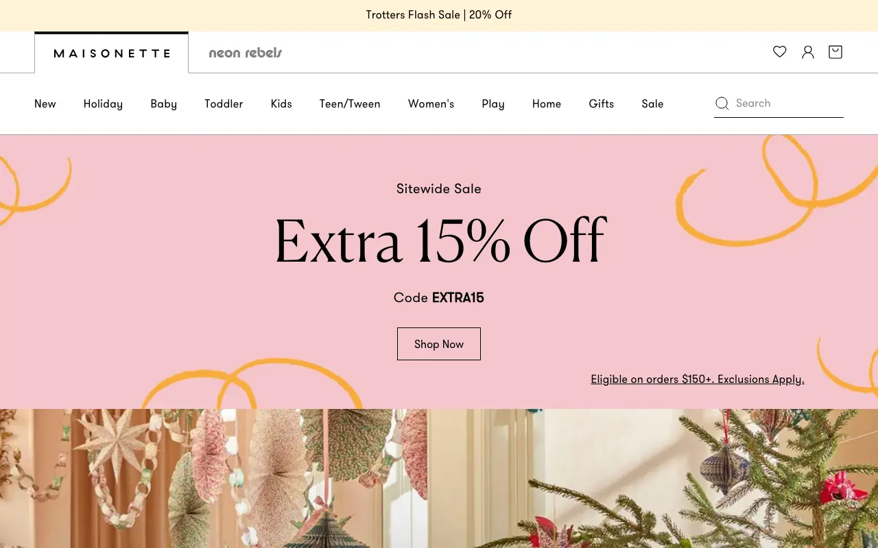 Maisonette - Homepage