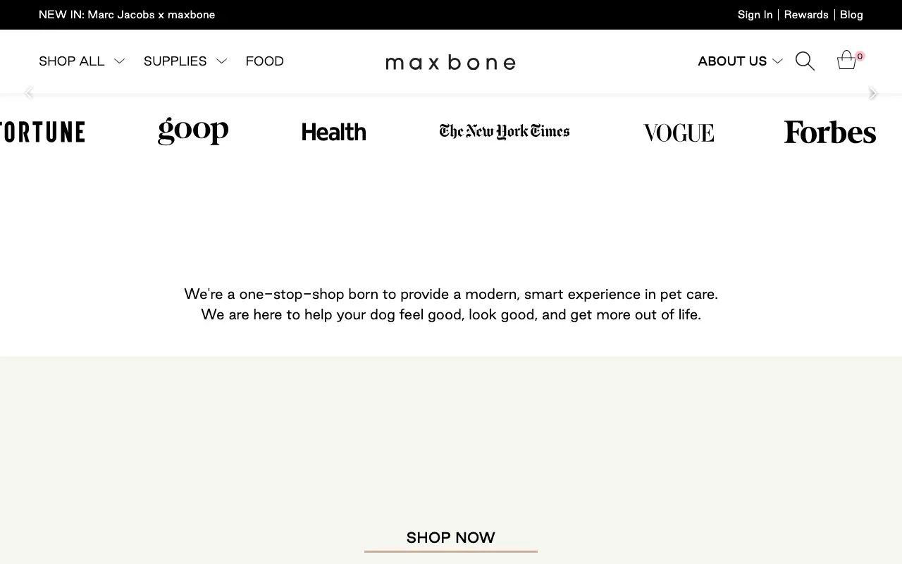 maxbone - Homepage