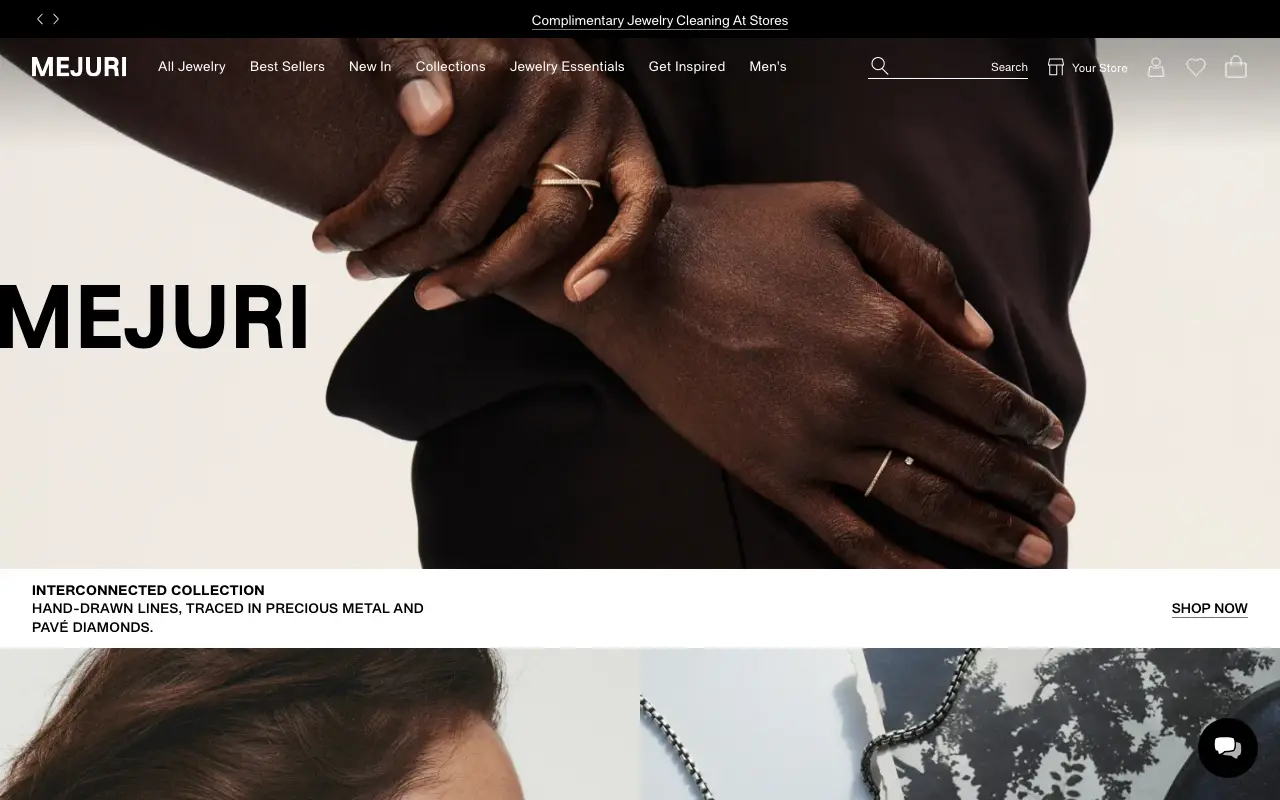 Mejuri - Homepage
