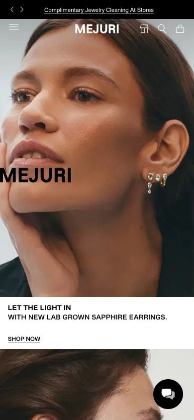Mejuri - Mobile