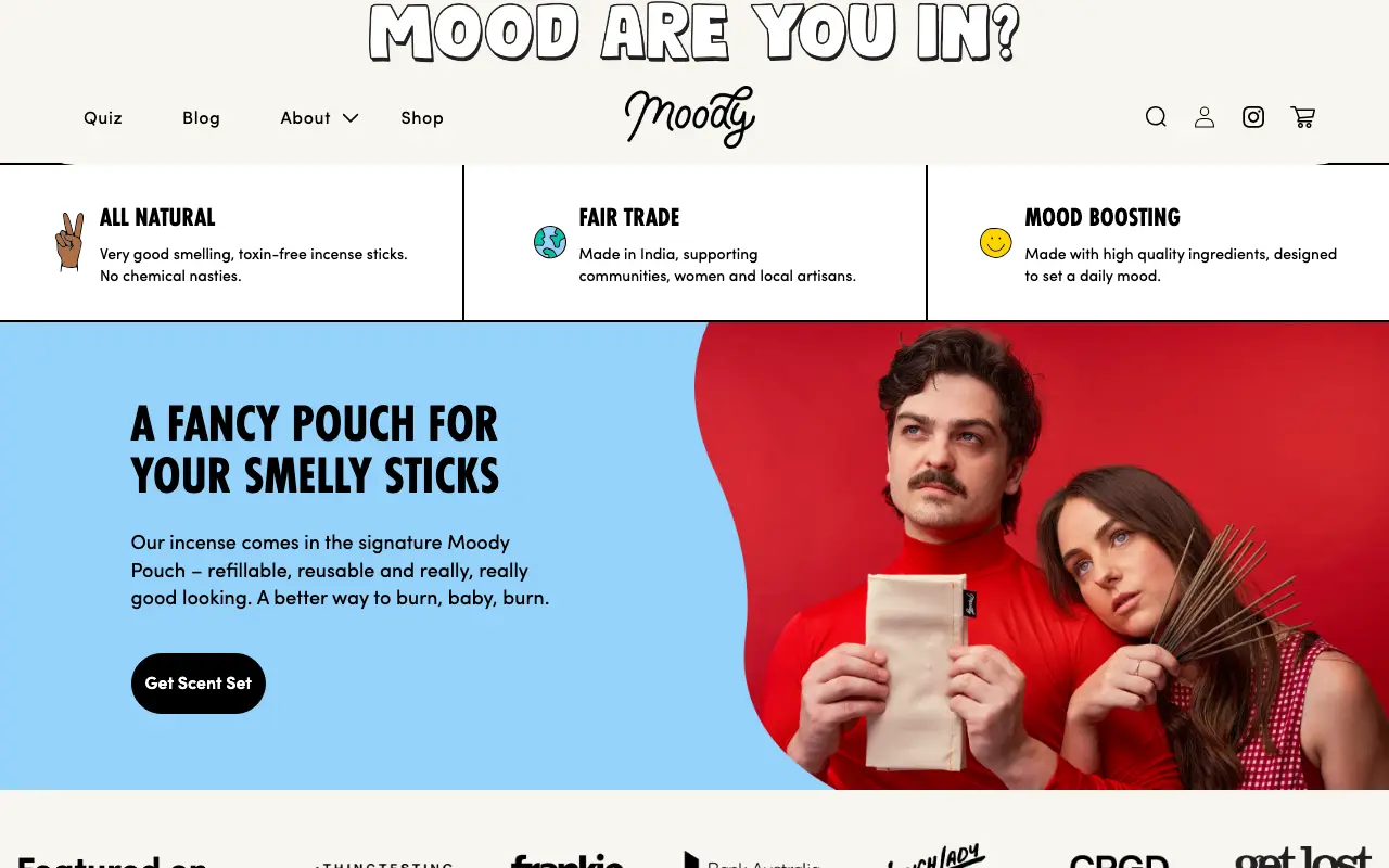 Moody Incense - Homepage