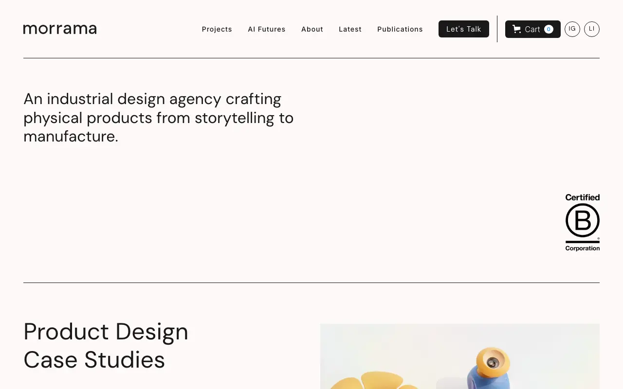 Morrama - Homepage