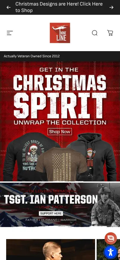 Nine Line Apparel - Mobile