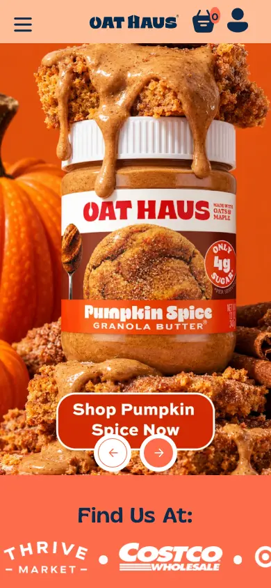 Oat Haus - Mobile