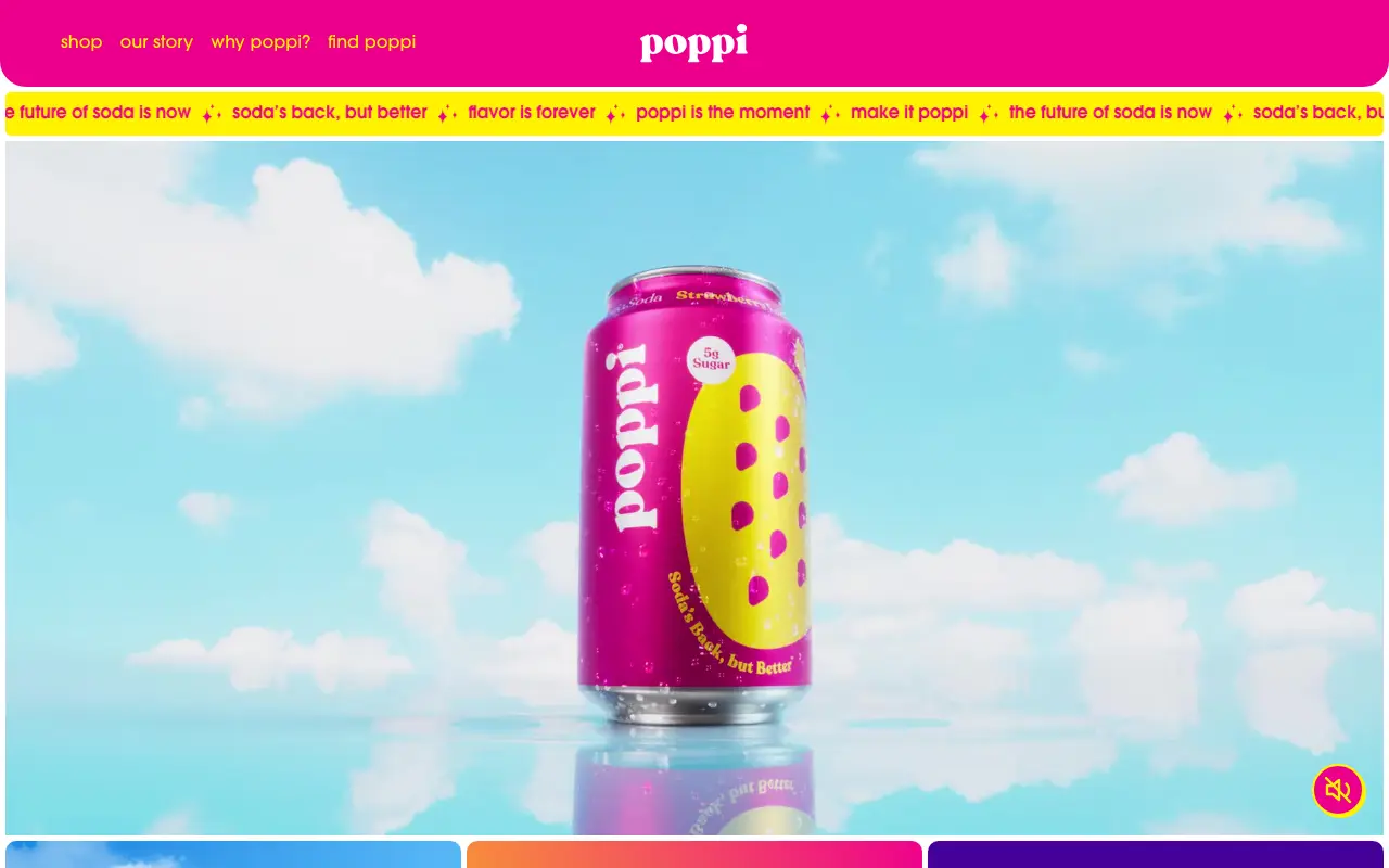 Poppi - Homepage