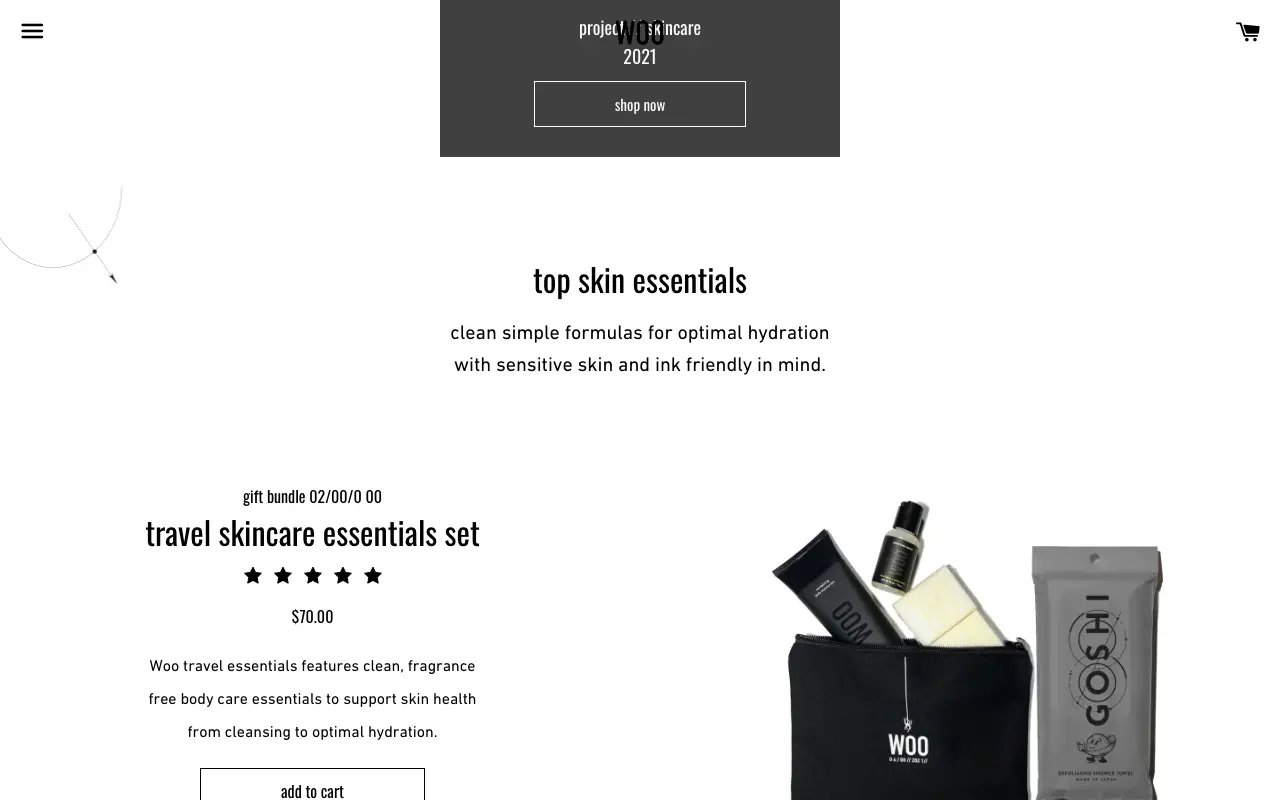 PROJECTWOO - Homepage