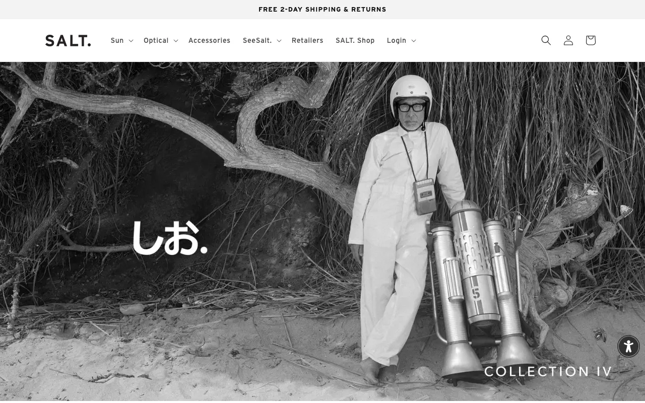 SALT. Optics - Homepage