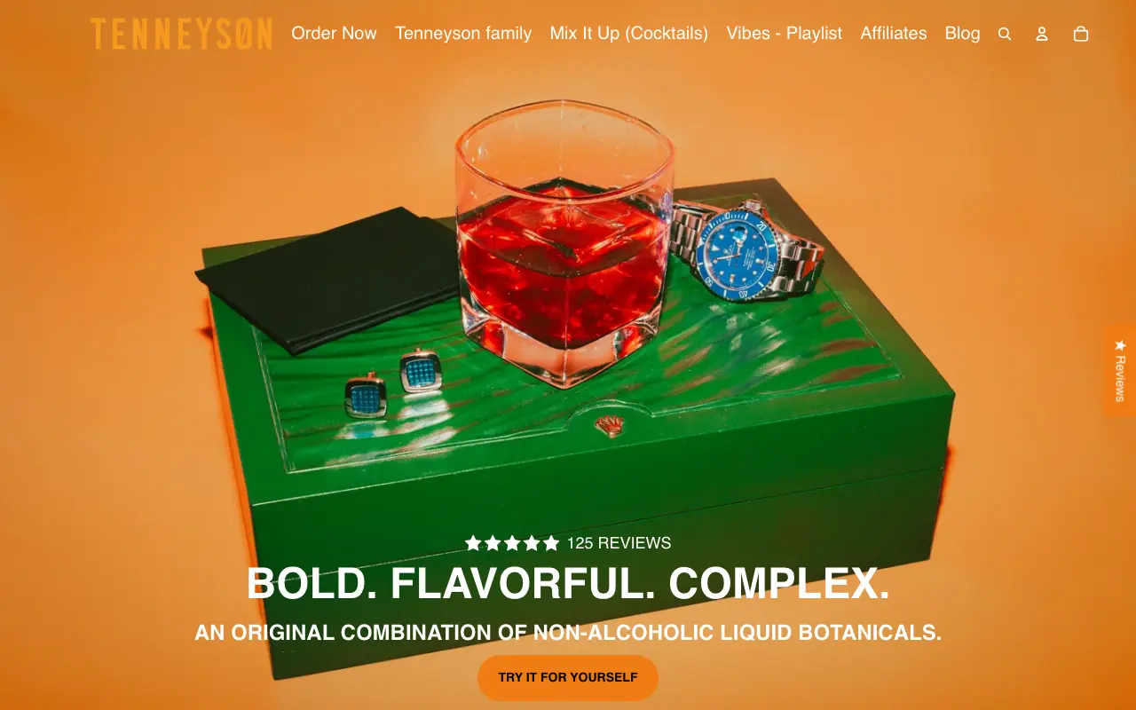 Tenneyson - Homepage