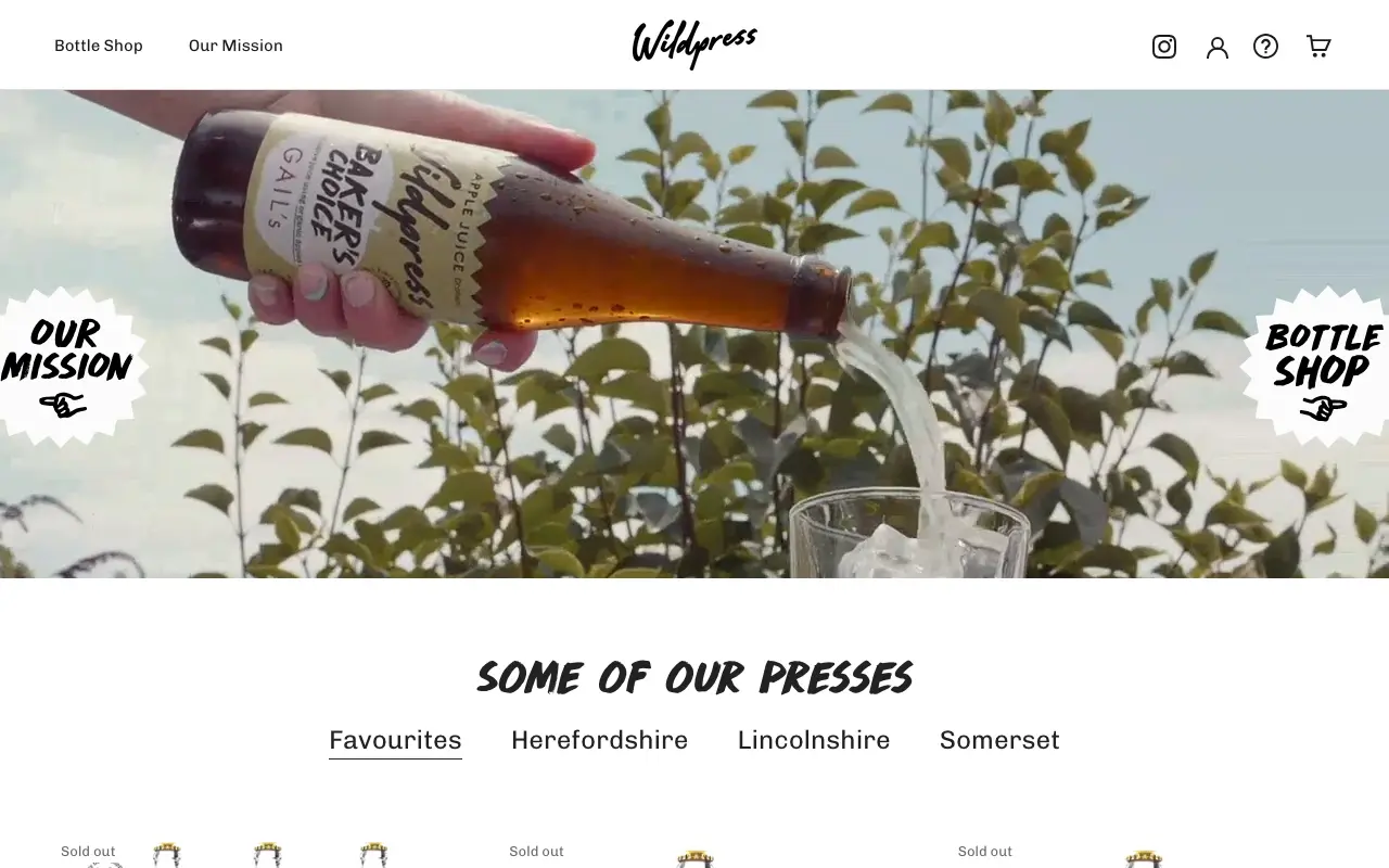 Wildpress - Homepage