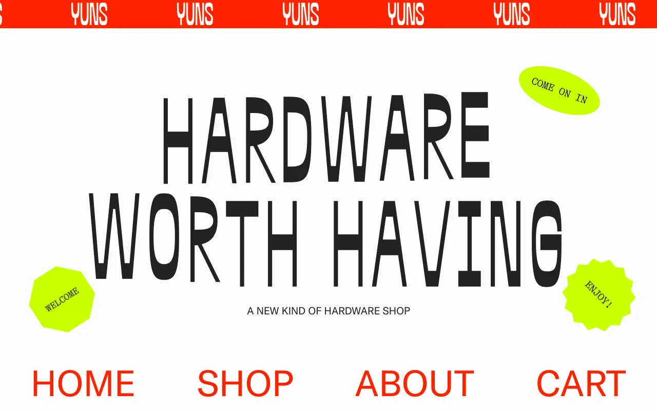 YUNS - Homepage